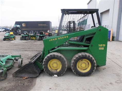 john deere 125 skid steer isuzu diesel|john deere 125 loader specs.